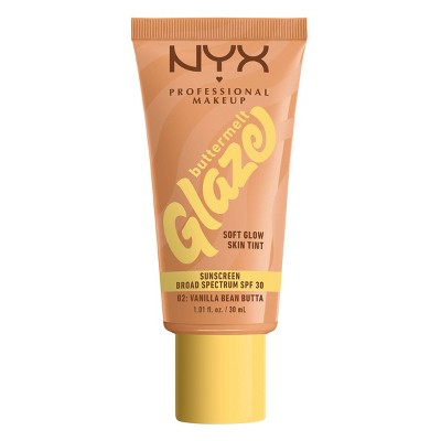 NYX Professional Makeup Buttermelt Glaze Skin Tint con FPS 30 - 1.01 fl oz